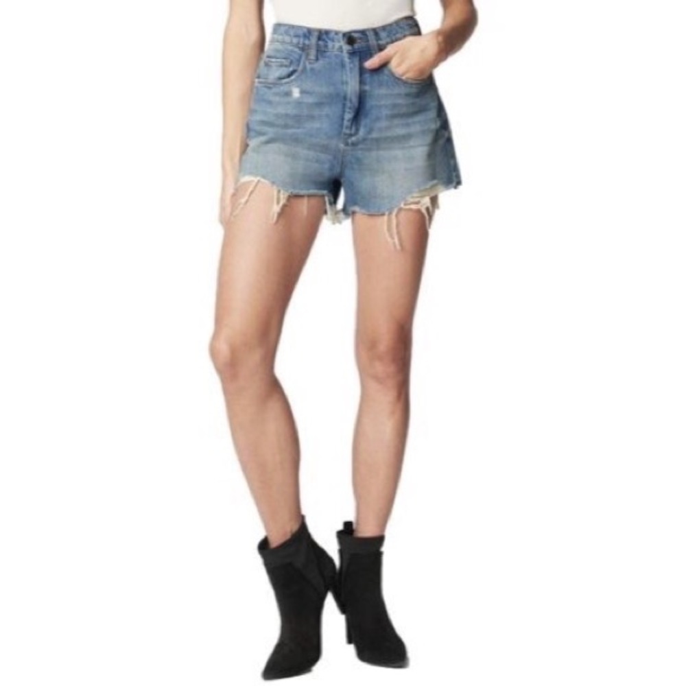 [Blank Nyc] The Barrow High Rise Denim Shorts